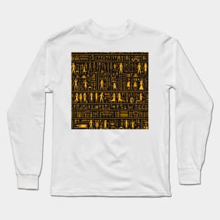 Ancient Egyptian Pattern 18 Long Sleeve T-Shirt